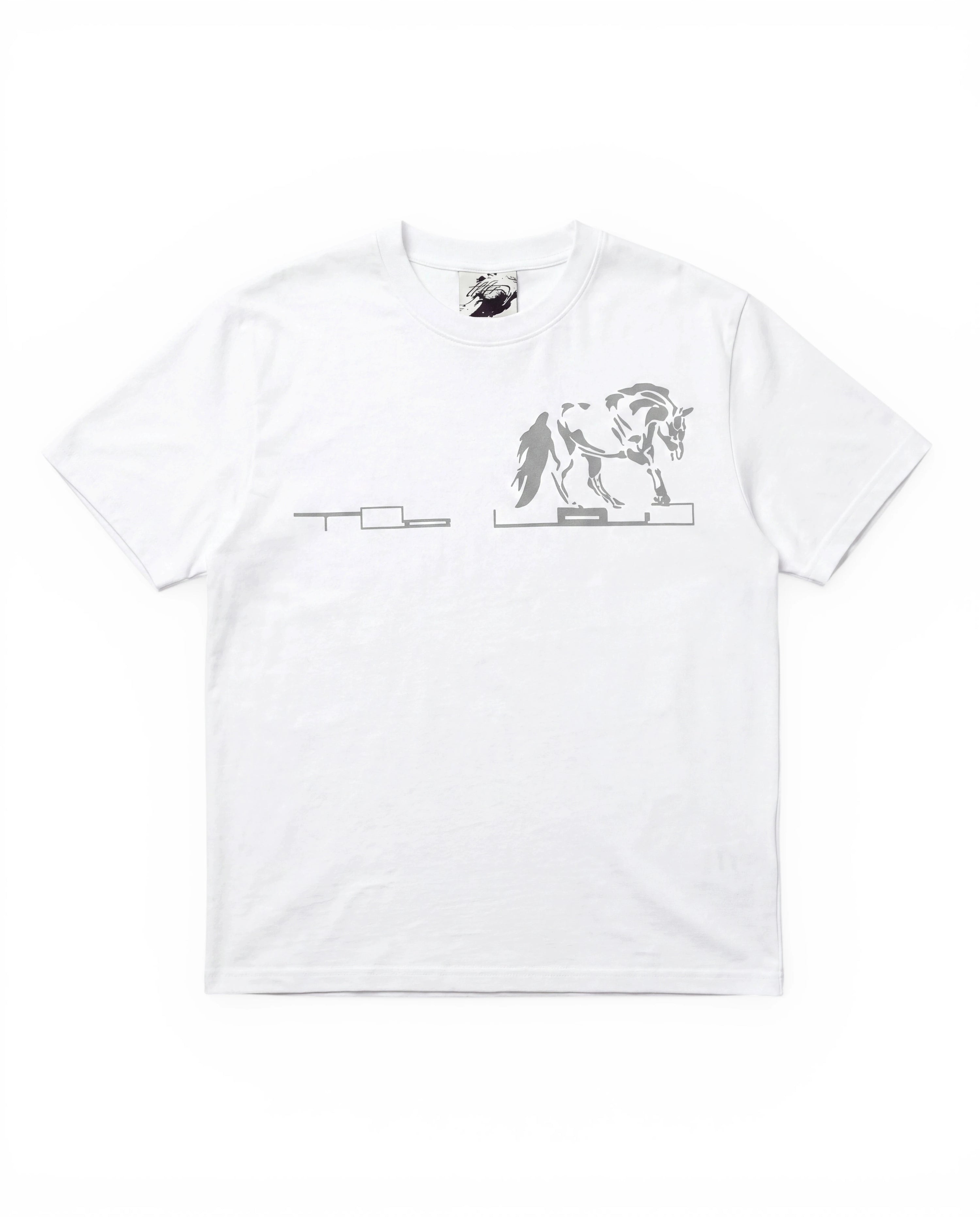 tooloud - T-Shirt "Logo" - weiss